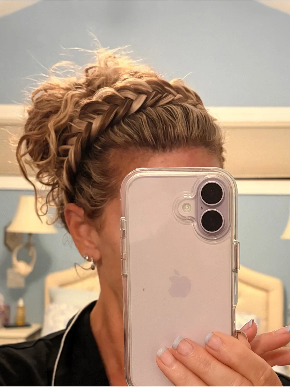 Braided Brown Blonde Headband - Women Hair